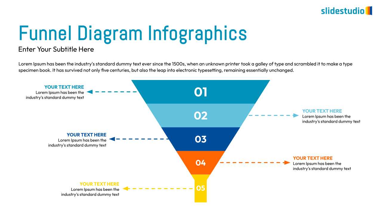 Funnel Diagram Infographics 1