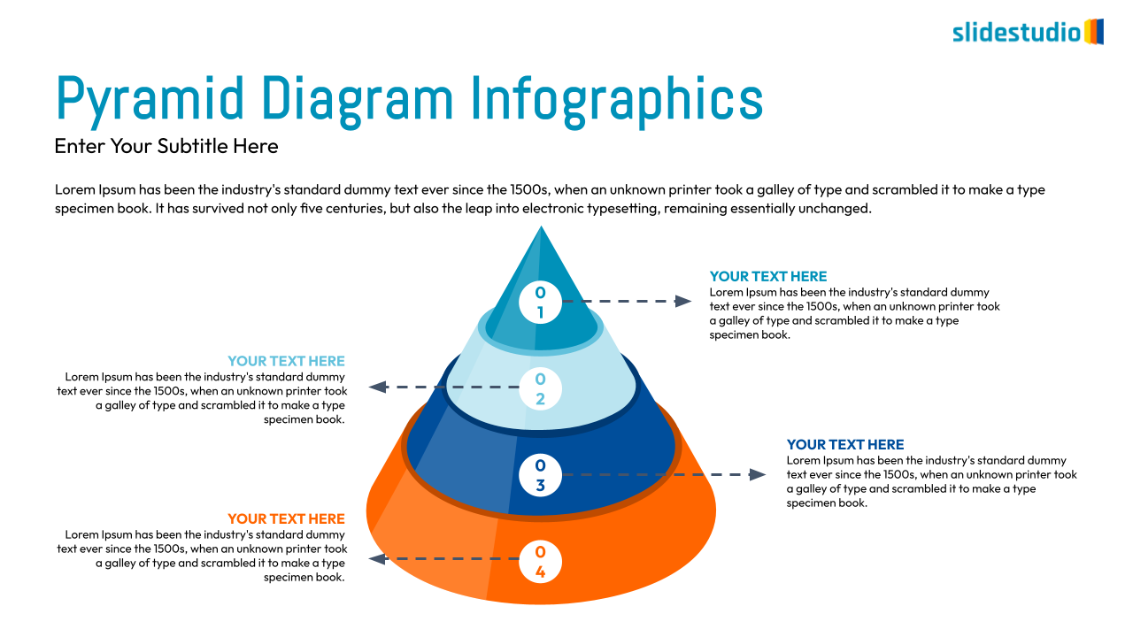 Pyramid Diagram Infographics 1