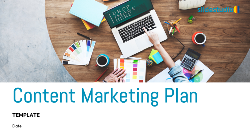 Content Marketing Plan Presentation Template Design