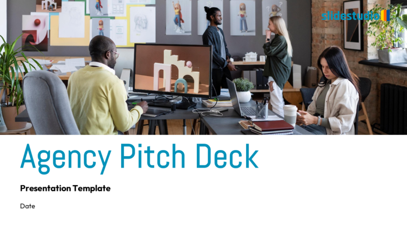 Creative Agency Pitch Deck Presentation Template Design