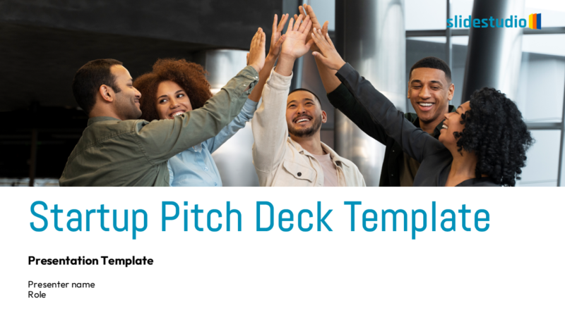 Startup Pitch Deck Investor Ready Presentation Template Design