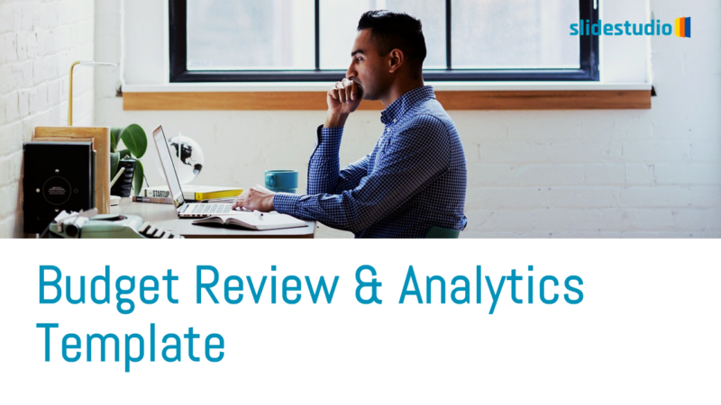 Budget Review & Analytics Presentation Template Design