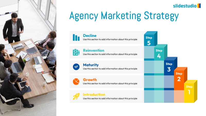 Agency Marketing Strategy Slide Design