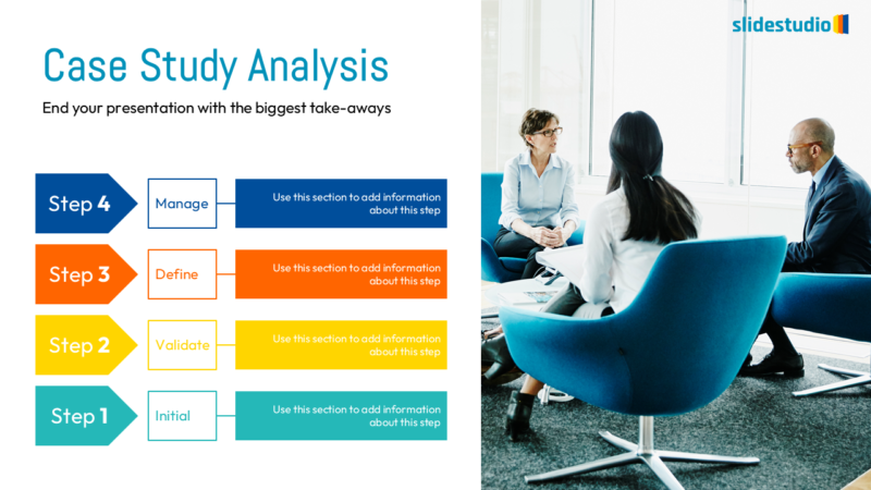 Case Study Analysis Infographic Slide Design