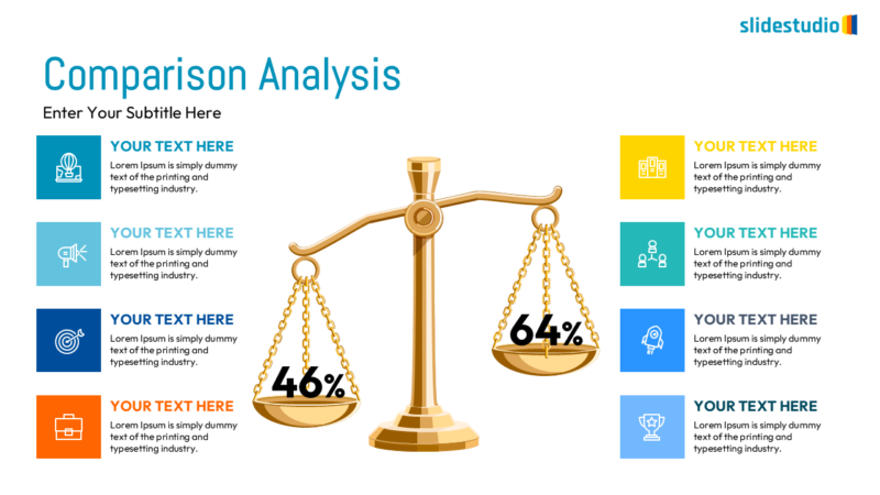 Comparison Analysis Slide Design
