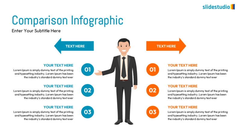 Comparison Infographic Slide Design