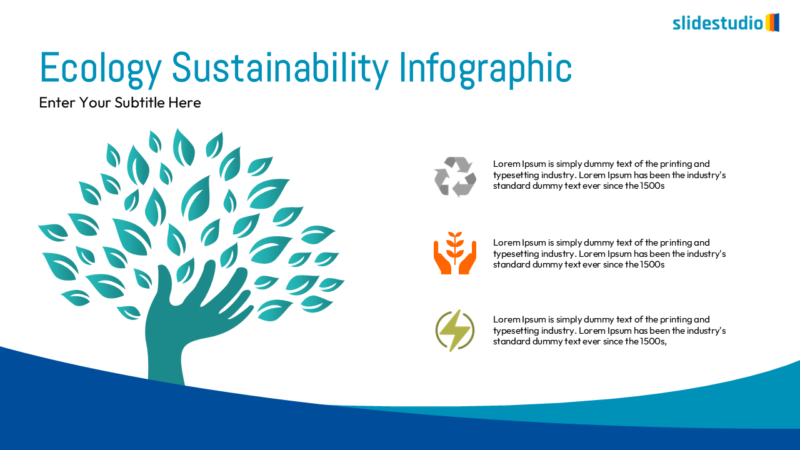 Ecology Sustainability Infographic Slide