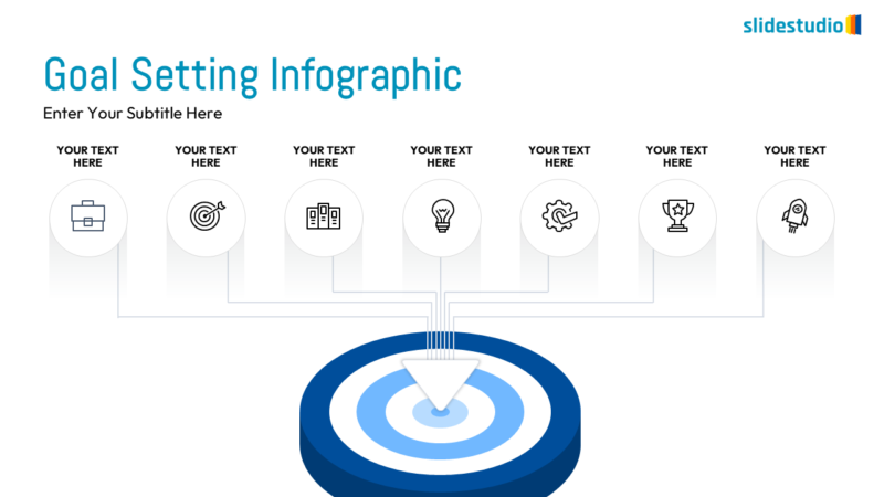 Goal Setting Infographic Slide Design