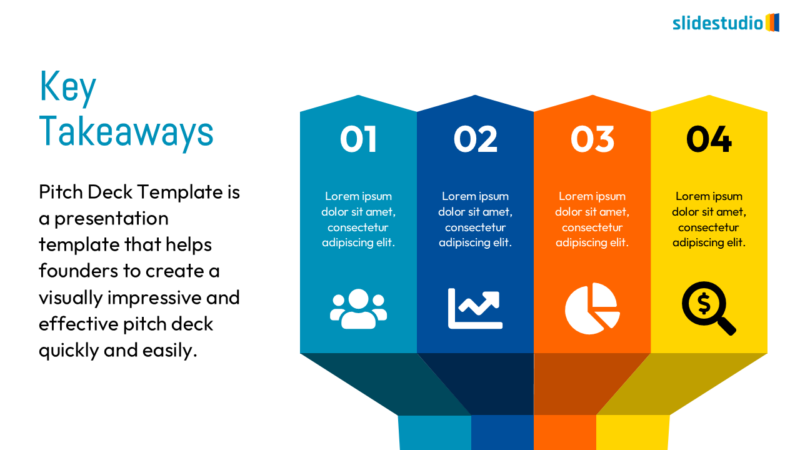 Key Takeaways Summary Slide Design