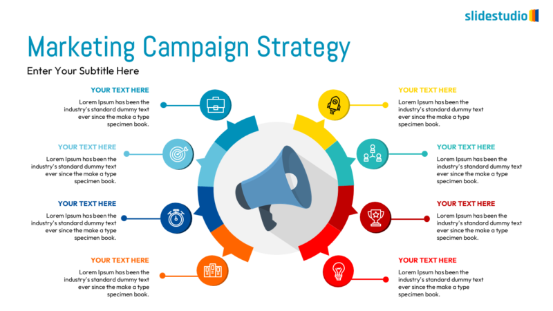 Marketing Campaign Strategy Slide Design