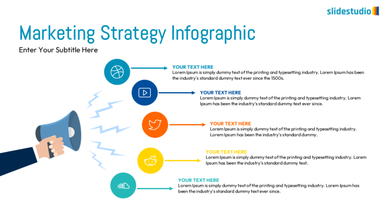 Marketing Strategic Infographic Slide Design