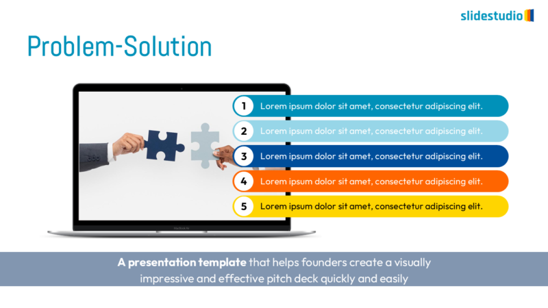 Problem Solution Framework Slide Design