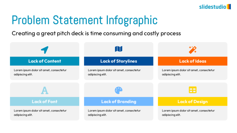 Problem Statement Infographic Slide Design