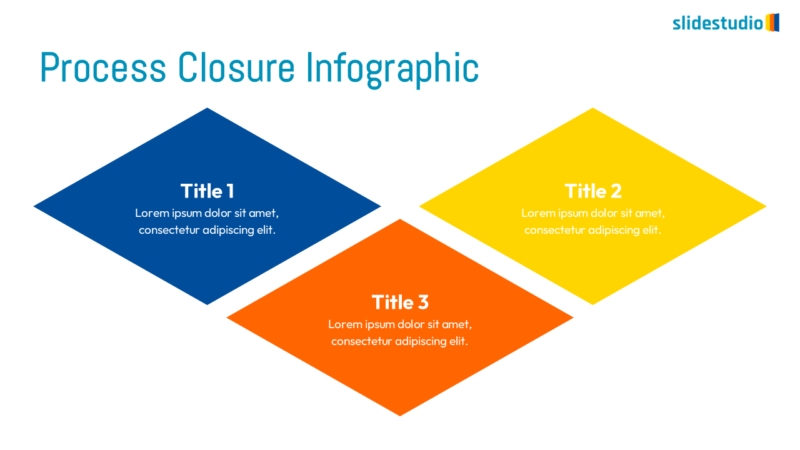 Process Closure Infographic Slide Design