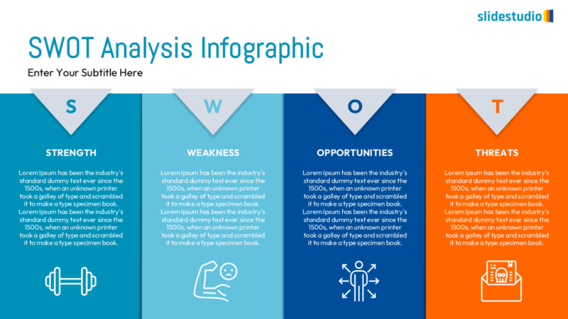 SWOT Analysis Infographic Slide