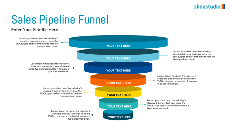 Sales Pipeline Funnel Slide Design