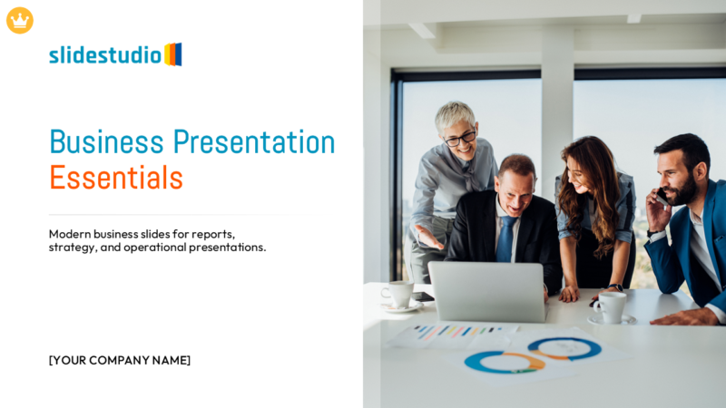 Business Presentation Essentials Template Design